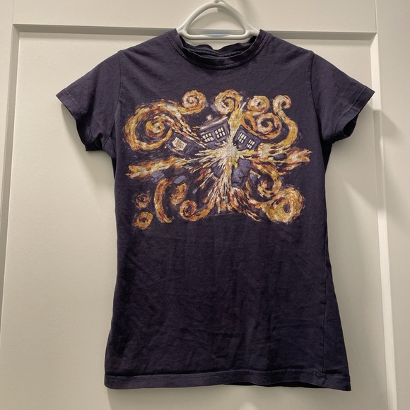 Hot topic Doctor Who Van goh graphic tee  XS #DoctorWho - Picture 1 of 4